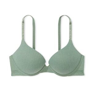 Victorias Secret Push-Up Perfect Shape Pointelle Bra